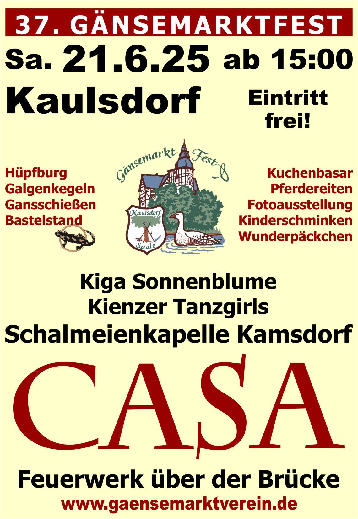37. Gänsemarktfest in Kaulsdorf